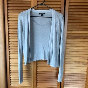 EUC Banana Republic cropped open cardigan
